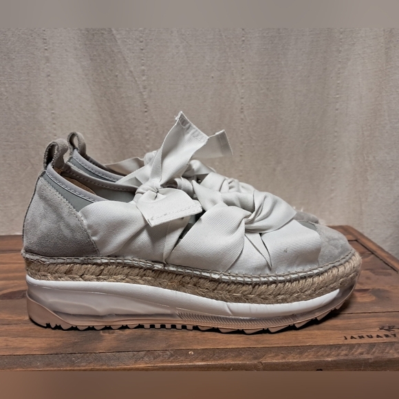 Free People Chapman Espadrille Sneakers Size 7 - Picture 10 of 12